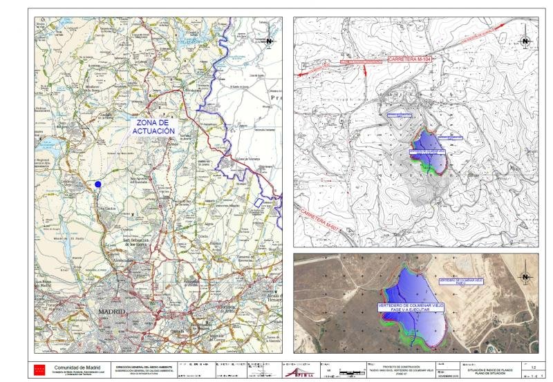 PROYECTO DE CONSTRUCCIÓN DE UN NUEVO VASO EN EL VERTEDERO DE COLMENAR VIEJO FASE V