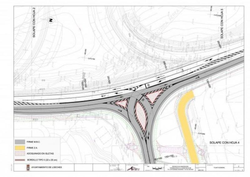 PROYECTO DE CONSTRUCCIÓN: INTERSECCIÓN EN LA CARRETERA M-206, PK 3+070, MI, LOECHES